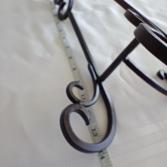 Easel, Rustic Black Iron, Possibly Elk Lighting Photo Easel - Picture 6 of 8